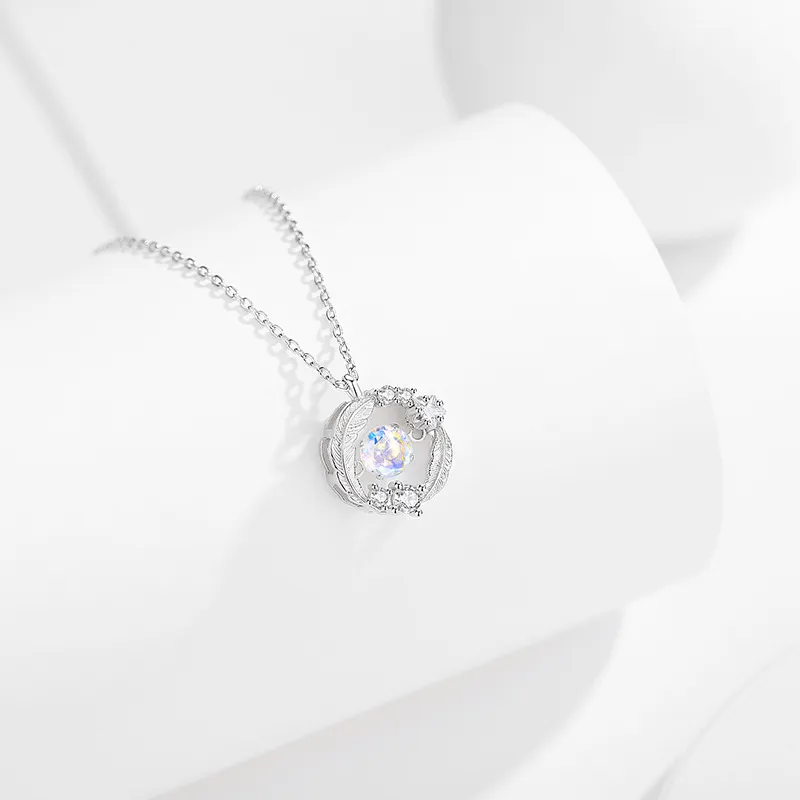 Schloney 925 Sterling Silver Necklaces Women's-2