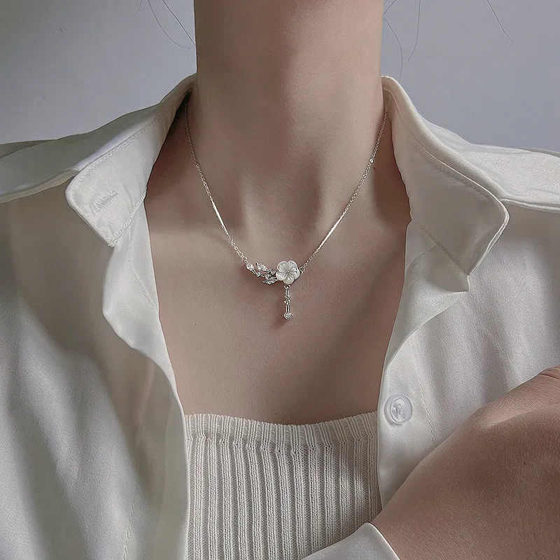 Schloney S925 Silver Necklaces Women's-2