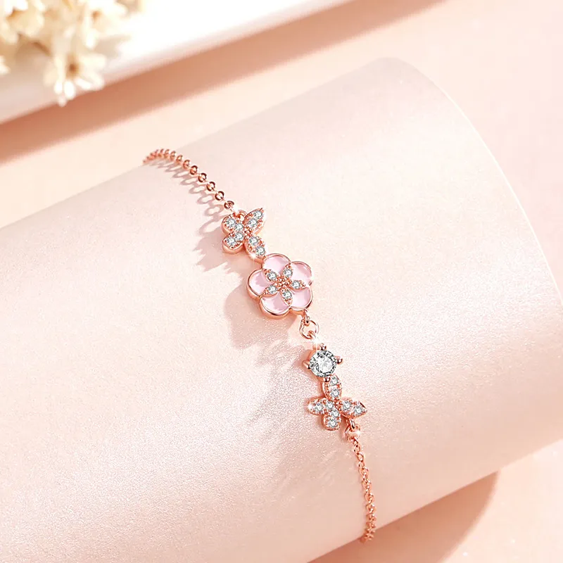 Schloney 925 Sterling Silver Bracelets Women's-3