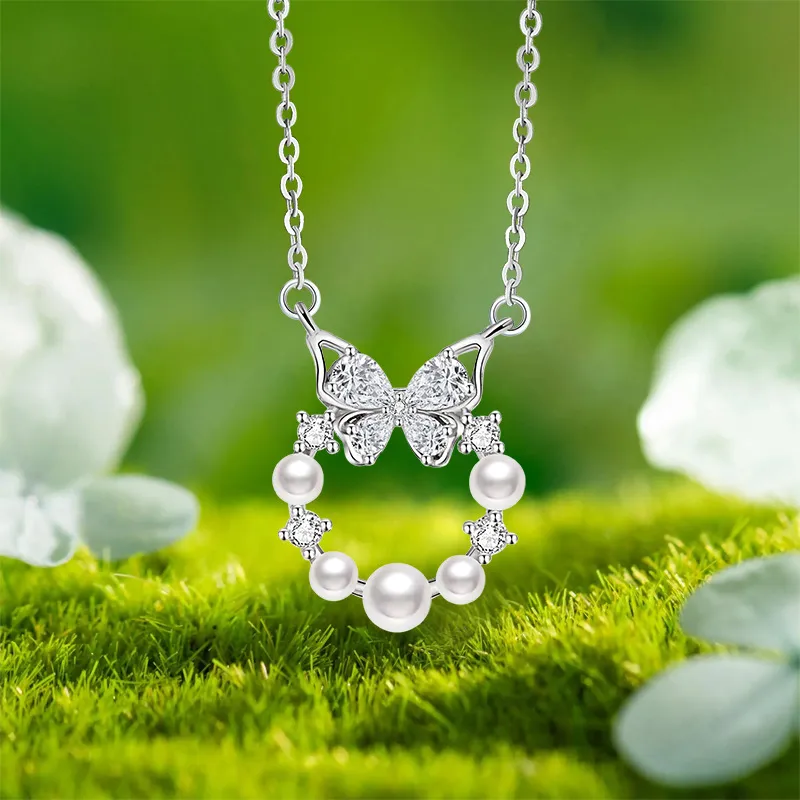 Schloney 925 Sterling Silver Necklaces Women's-2