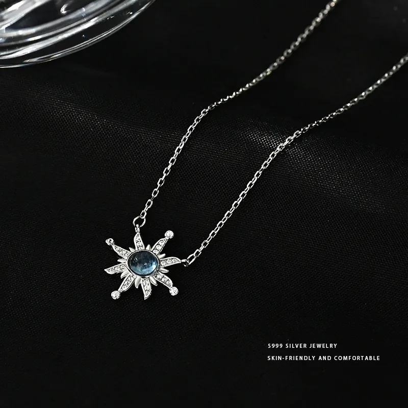 Schloney 999 Fine Silver Necklaces Women's-2