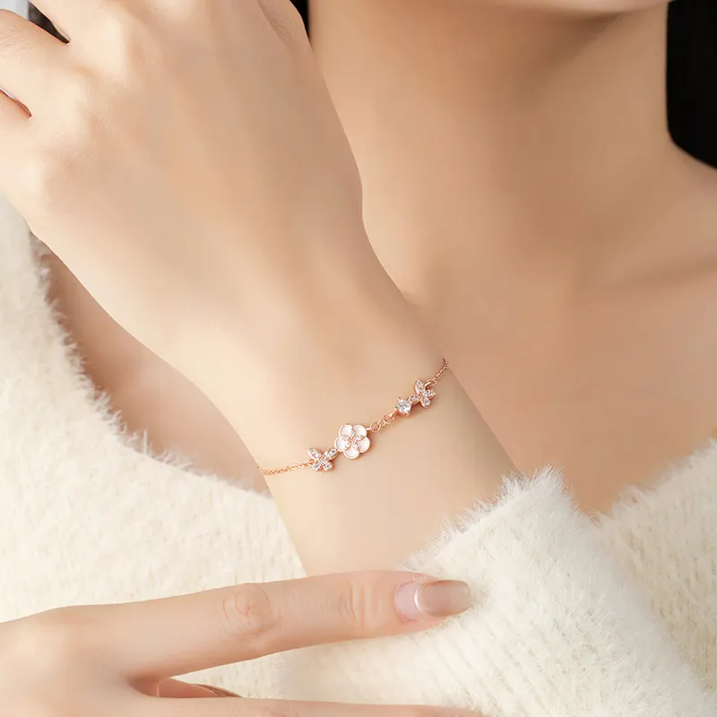 Schloney 925 Sterling Silver Bracelets Women's-2