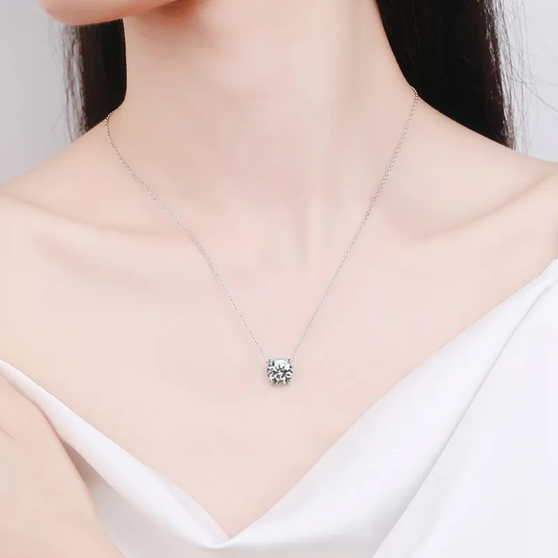 Schloney 925 Sterling Silver Necklaces Women's-4