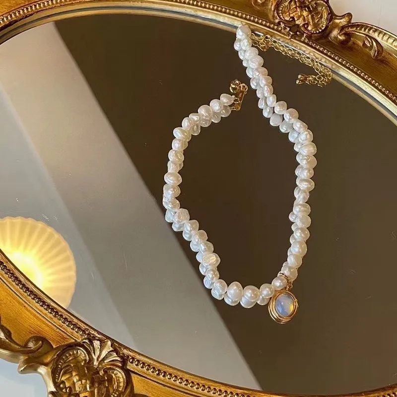Schloney Freshwater Pearl Necklaces Women's-4