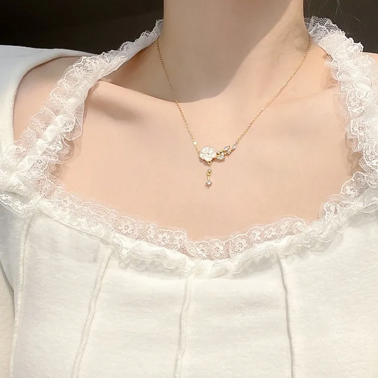 Schloney S925 Silver Necklaces Women's-3