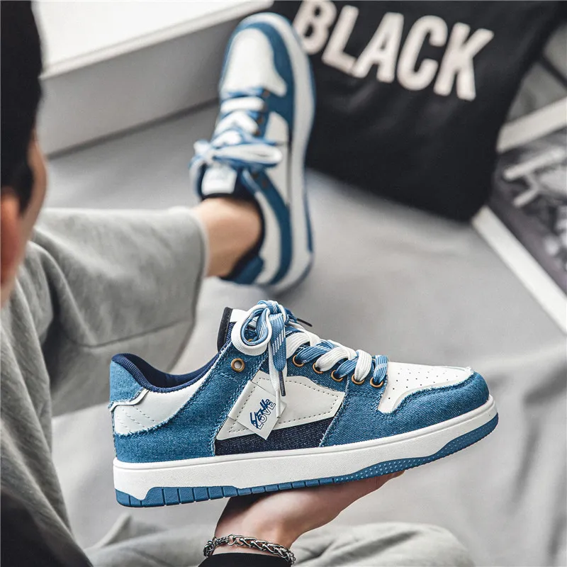 12345 Low-Top Skateboard Shoes Men's-17