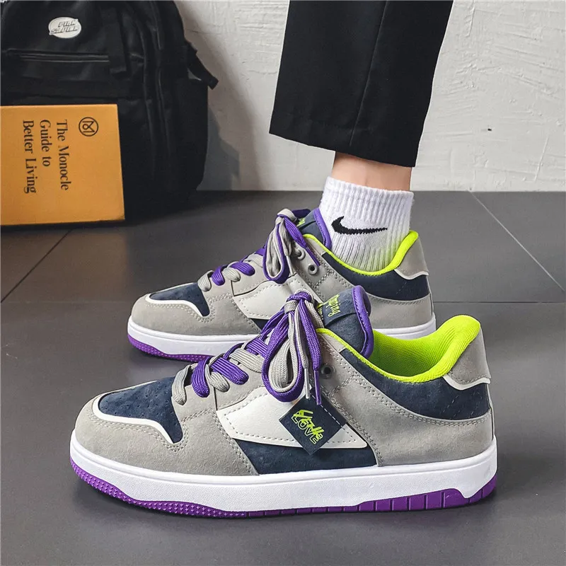 12345 Low-Top Skateboard Shoes Men's-14