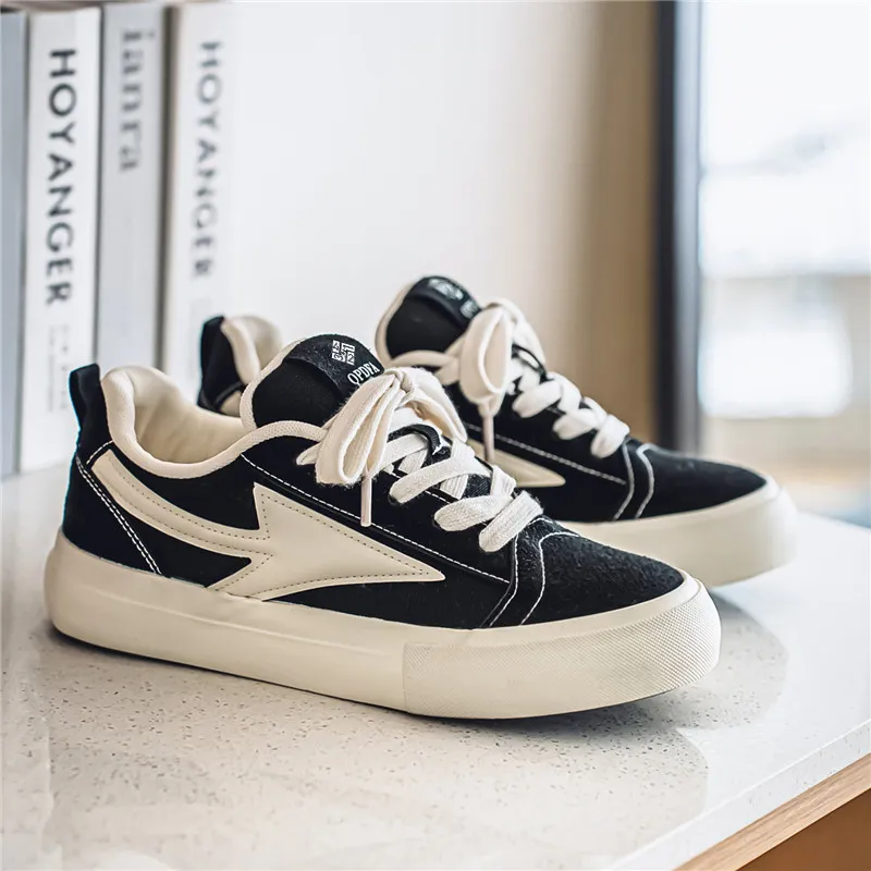 12345 Canvas Shoes Men Low Top-4