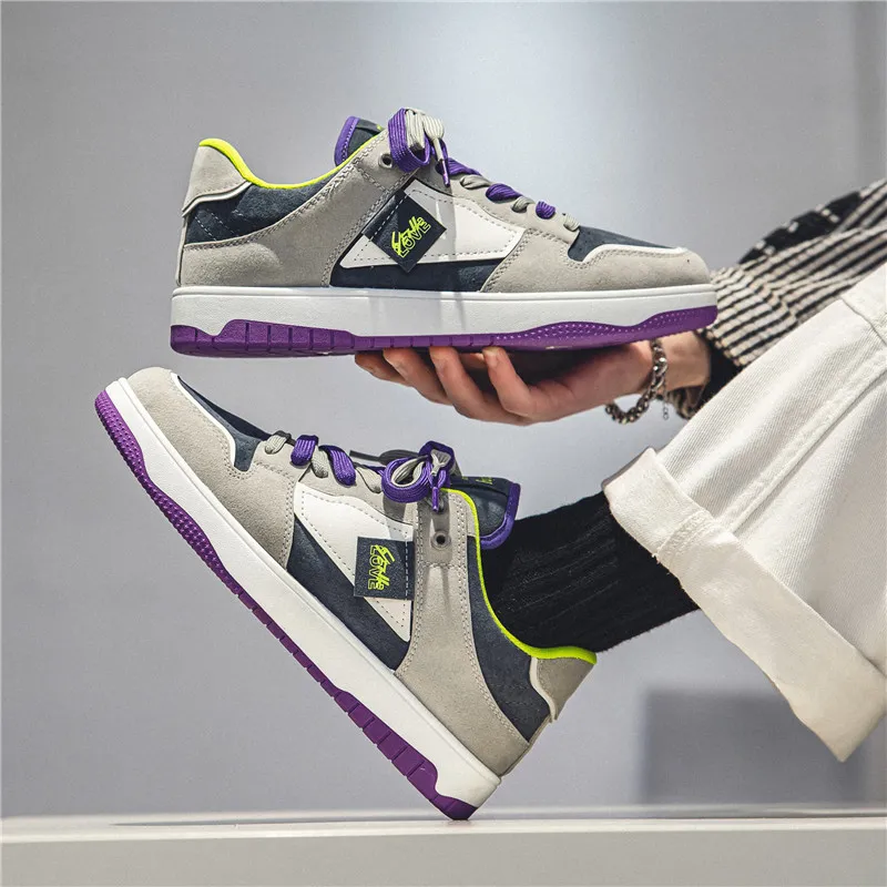 12345 Low-Top Skateboard Shoes Men's-13