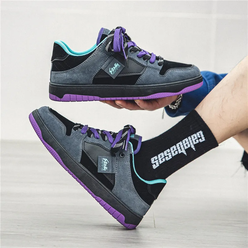 12345 Low-Top Skateboard Shoes Men's-24