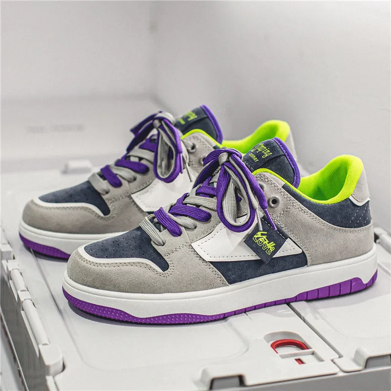 12345 Low-Top Skateboard Shoes Men's-11