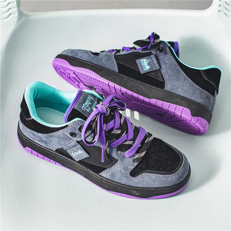 12345 Low-Top Skateboard Shoes Men's-21