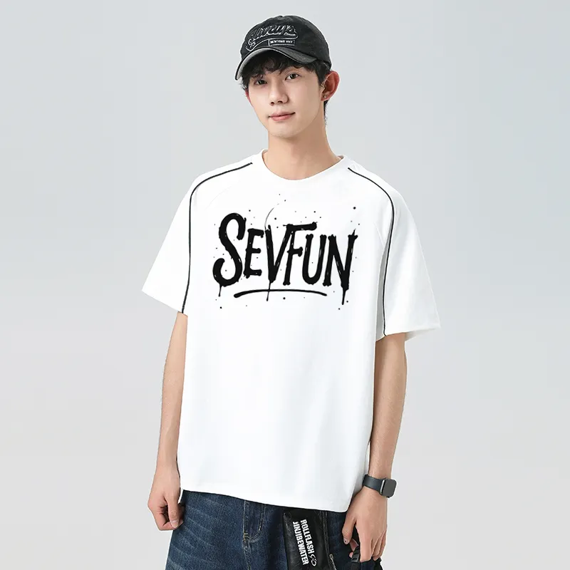 7 SEVFUN Short Sleeved T Shirts Unisex-3