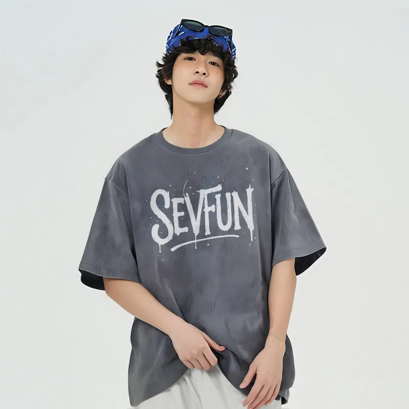 7 SEVFUN Short Sleeved T Shirts Unisex-12