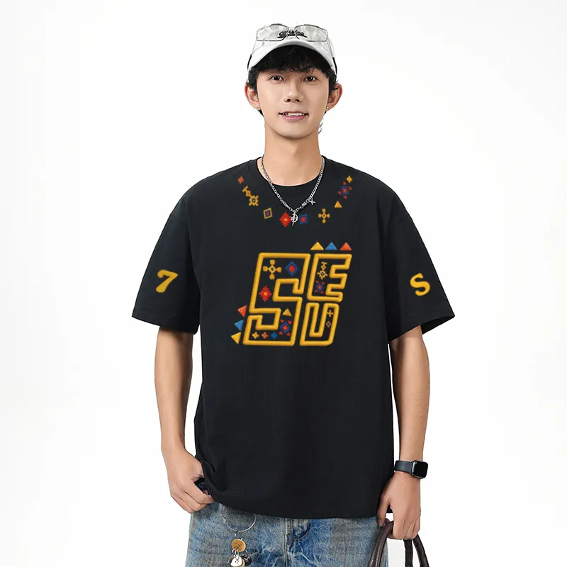 7 SEVFUN Short Sleeved T Shirts Unisex-2