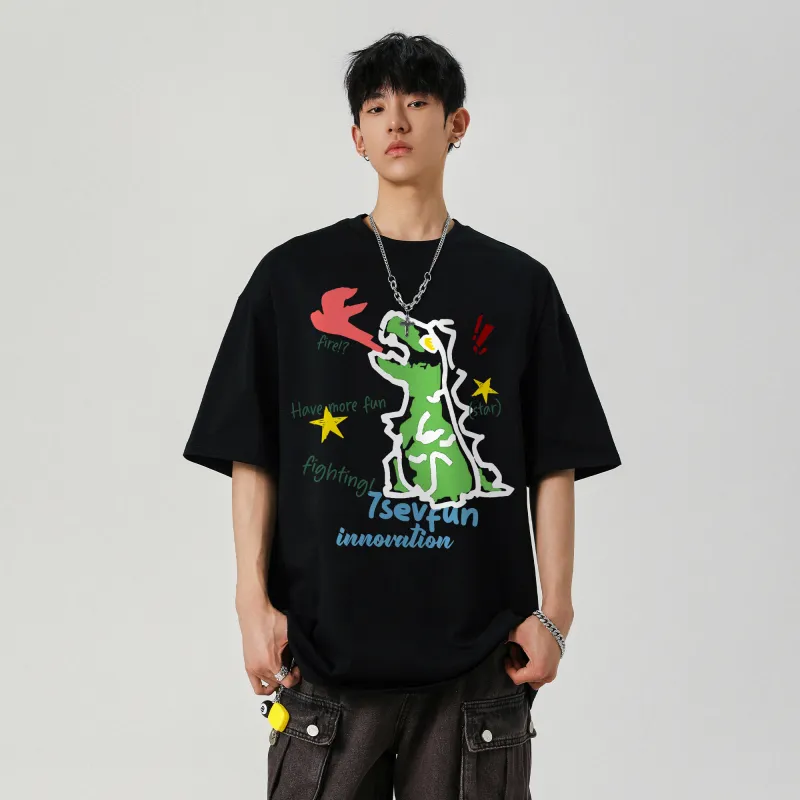 7 SEVFUN Short Sleeved T Shirts Unisex-3