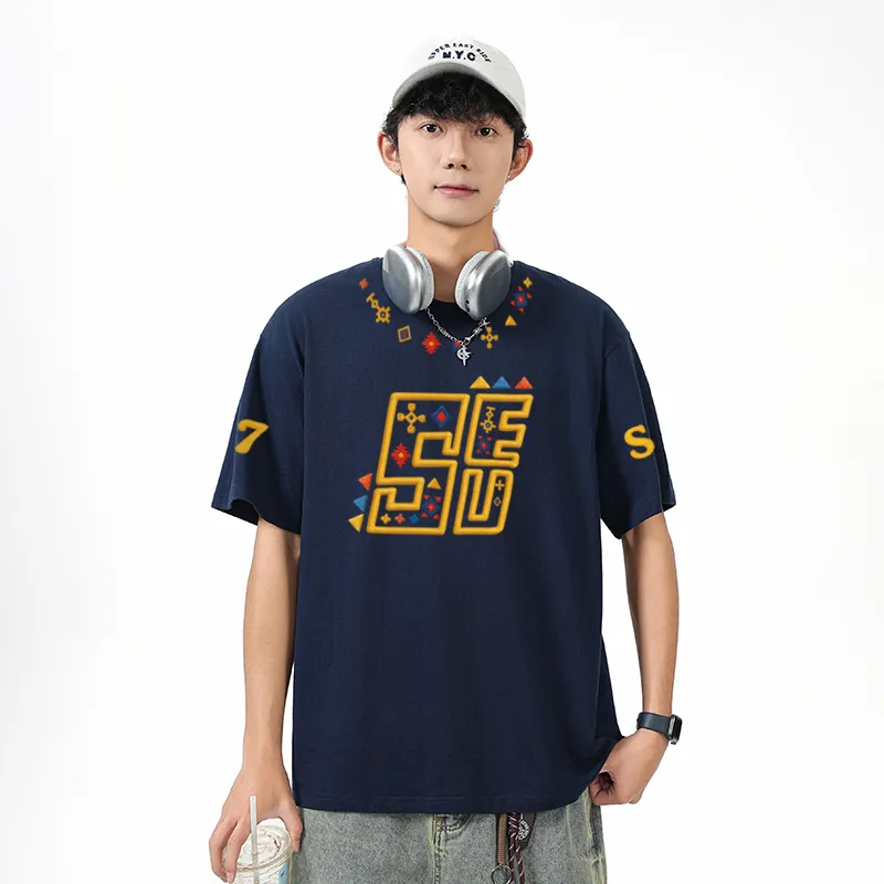 7 SEVFUN Short Sleeved T Shirts Unisex-9