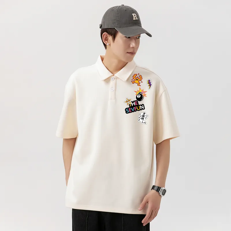 7 SEVFUN Polo Shirts Unisex-8