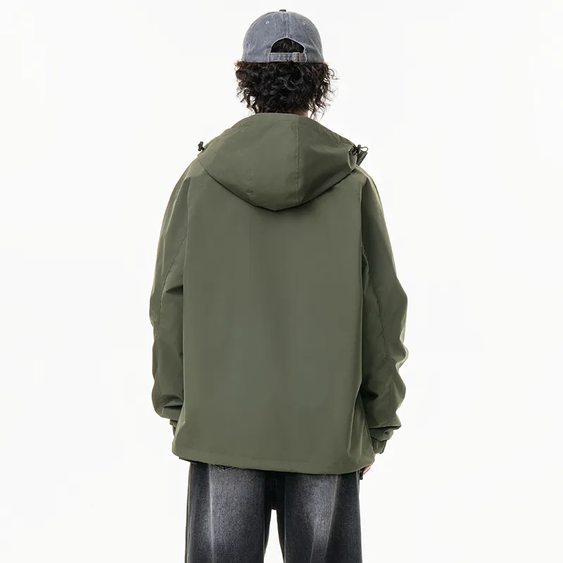 7 SEVFUN Waterproof And Windproof Windbreaker Jacket Unisex-8