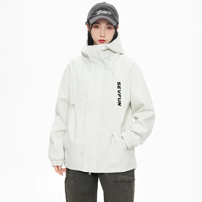 7 SEVFUN Waterproof And Windproof Windbreaker Jacket Unisex-17