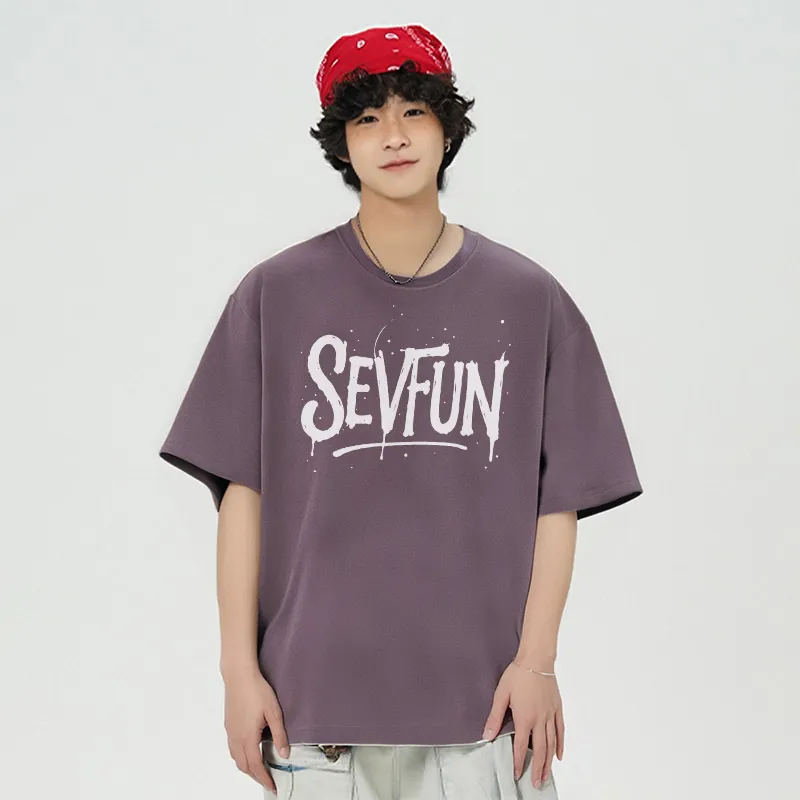 7 SEVFUN Short Sleeved T Shirts Unisex-17