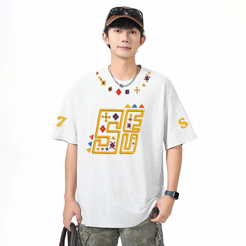 7 SEVFUN Short Sleeved T Shirts Unisex-13