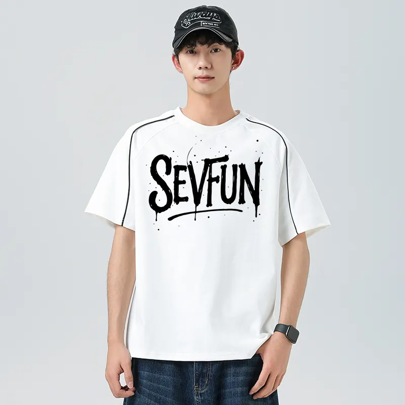 7 SEVFUN Short Sleeved T Shirts Unisex-2
