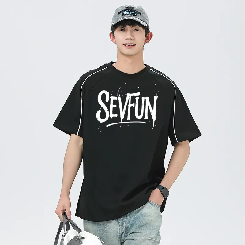7 SEVFUN Short Sleeved T Shirts Unisex-11