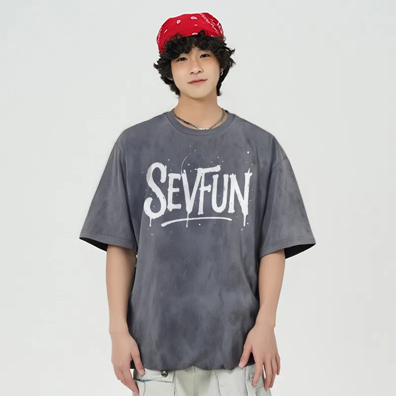 7 SEVFUN Short Sleeved T Shirts Unisex-13