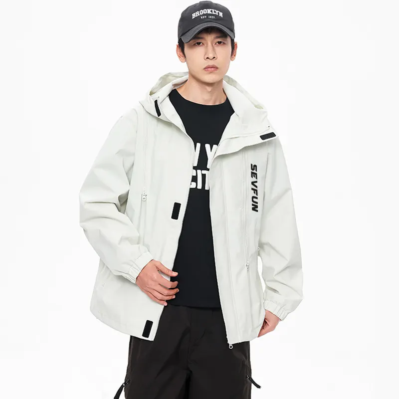 7 SEVFUN Waterproof And Windproof Windbreaker Jacket Unisex-16