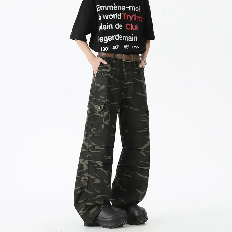 7 SEVFUN Cargo Pants Unisex Camouflage-2