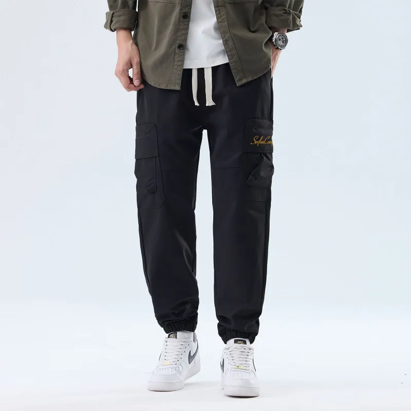 7 SEVFUN Casual Pants Unisex Black-3