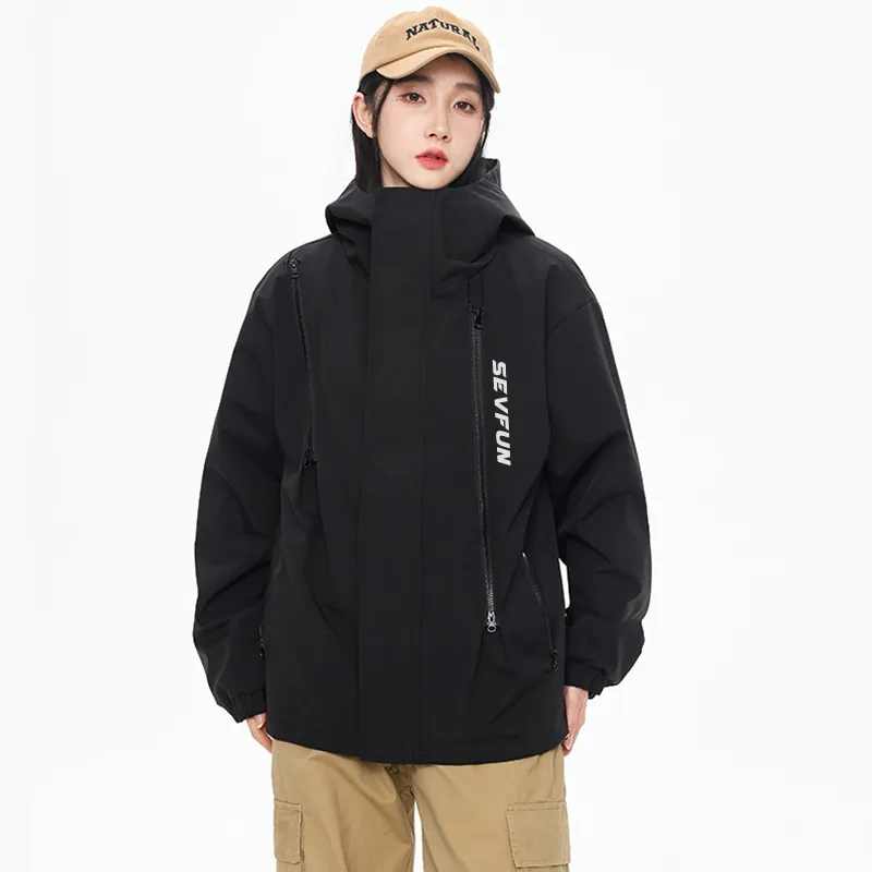 7 SEVFUN Waterproof And Windproof Windbreaker Jacket Unisex-3