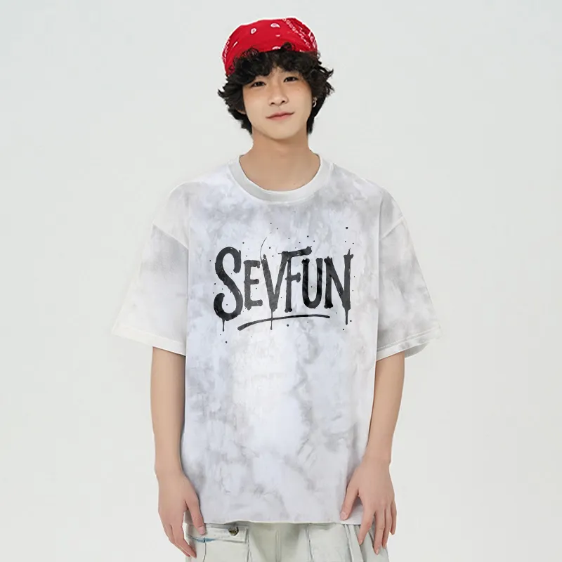 7 SEVFUN Short Sleeved T Shirts Unisex-3