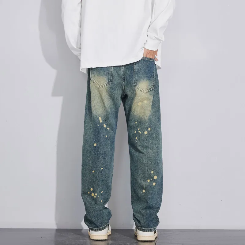7 SEVFUN Jeans Unisex Vintage Blue-5