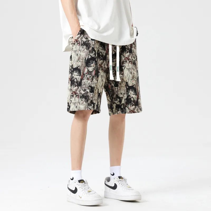7 SEVFUN Casual Shorts Unisex Miao Star People-3