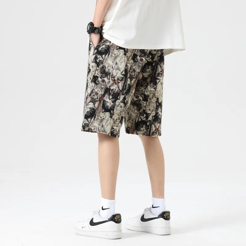 7 SEVFUN Casual Shorts Unisex Miao Star People-4
