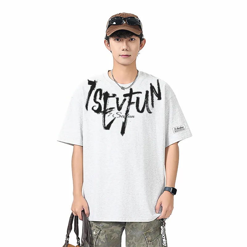 7 SEVFUN Short Sleeved T Shirts Unisex-13