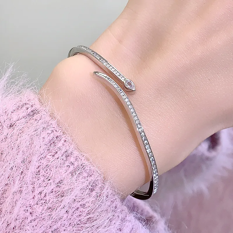 KADER 999 Fine Silver Bangles Women's Silver-5