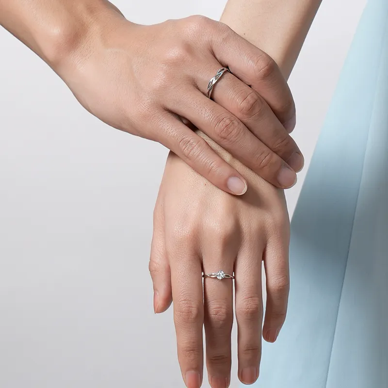 KADER Sterling Silver Rings Unisex Silver-12
