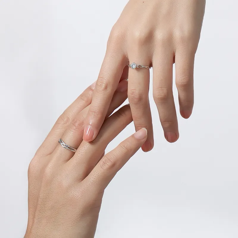 KADER Sterling Silver Rings Unisex Silver-10