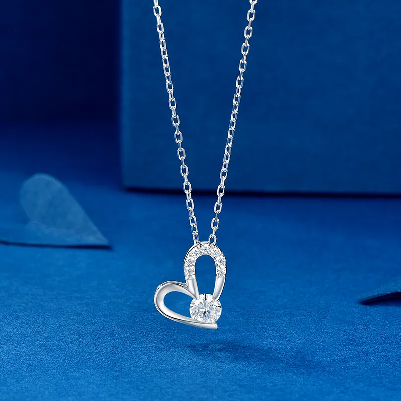 KADER 925 Sterling Silver Necklaces Women's Silver Bestie Gift For Lovers-3