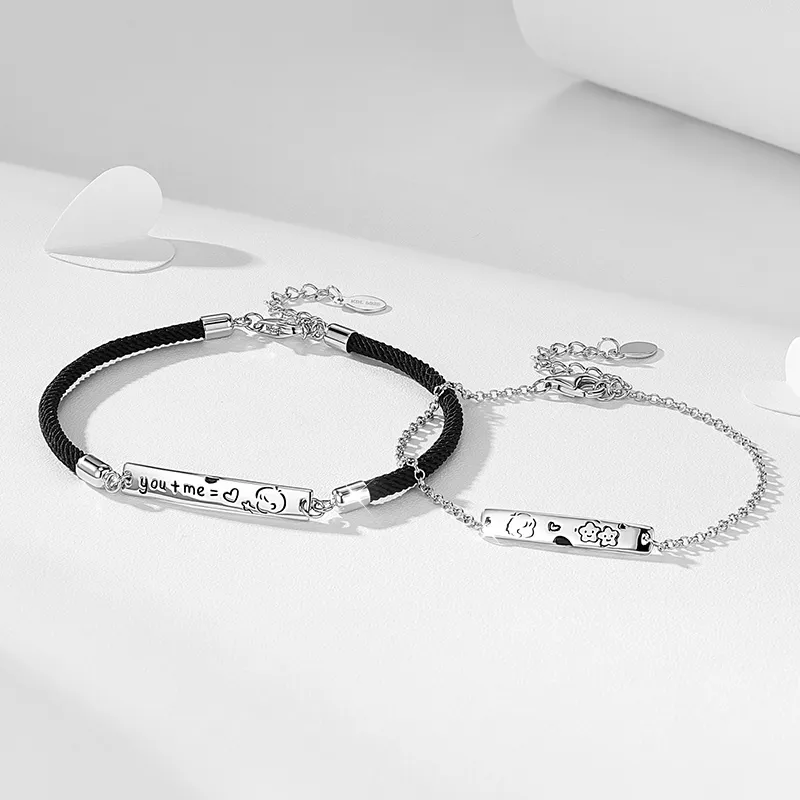 KADER 925 Sterling Silver Bracelets Unisex-4