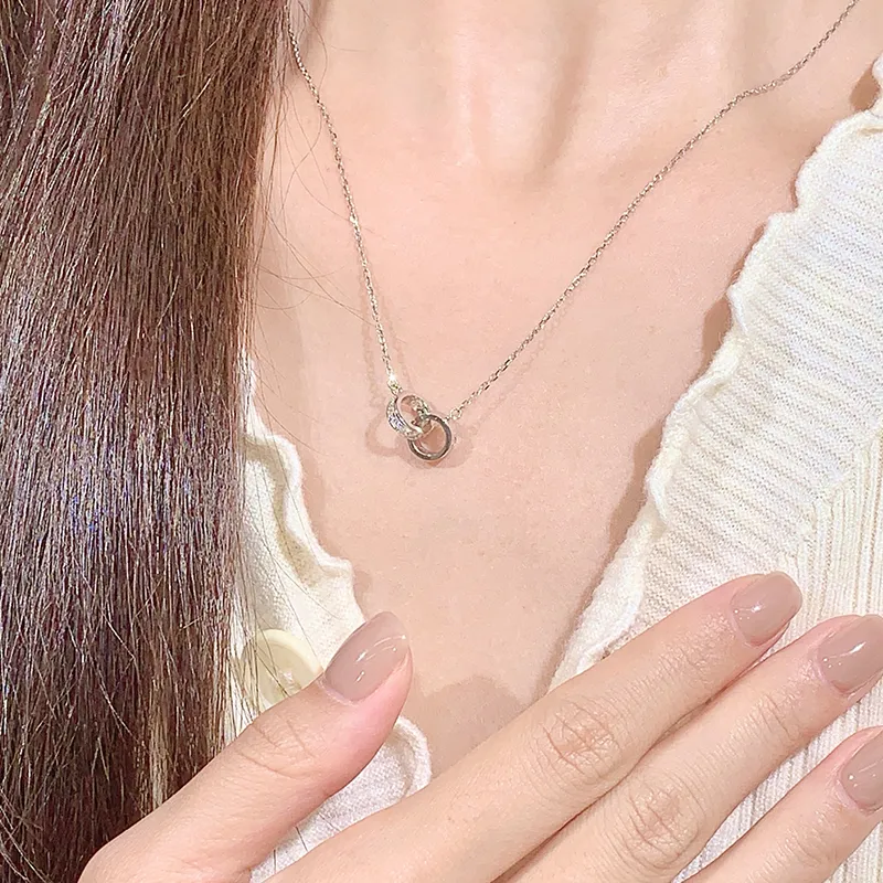 KADER 925 Sterling Silver Necklaces Women's Silver Box-1