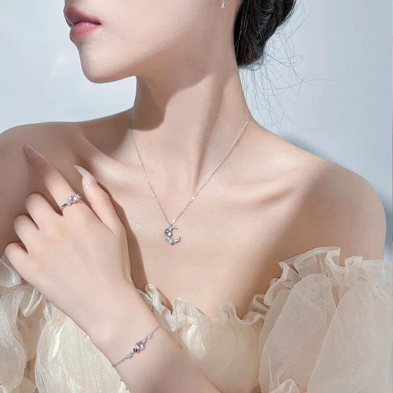 KADER 925 Sterling Silver Necklaces Women's-2