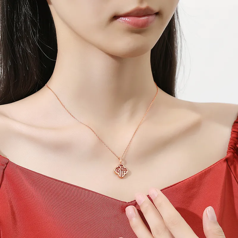 KADER Peace And Joy Series Agate Jade Necklaces Women's-6