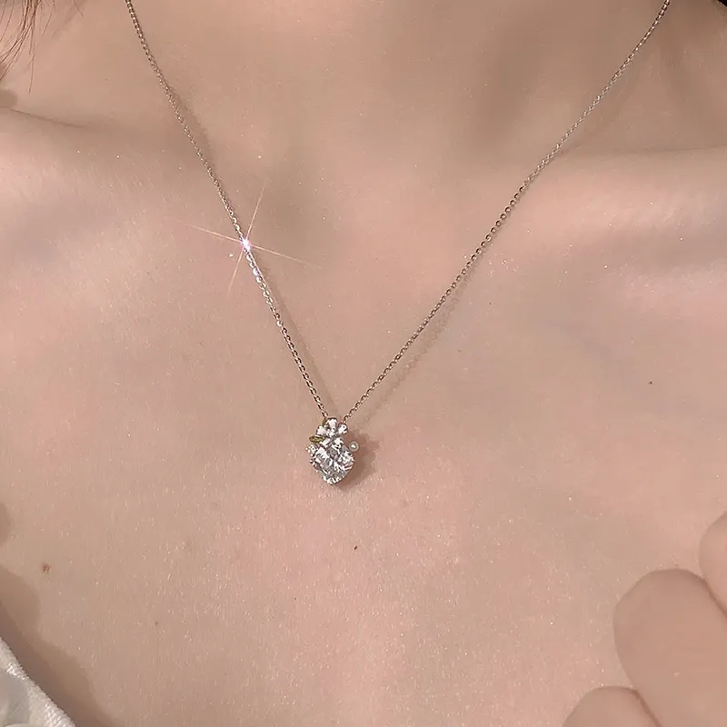 KADER S925 Silver Necklaces Women's Silver, Bestie Goddess Box-4
