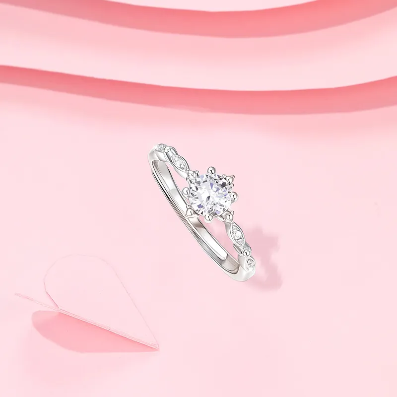 KADER 925 Sterling Silver Rings Women's Silver-2