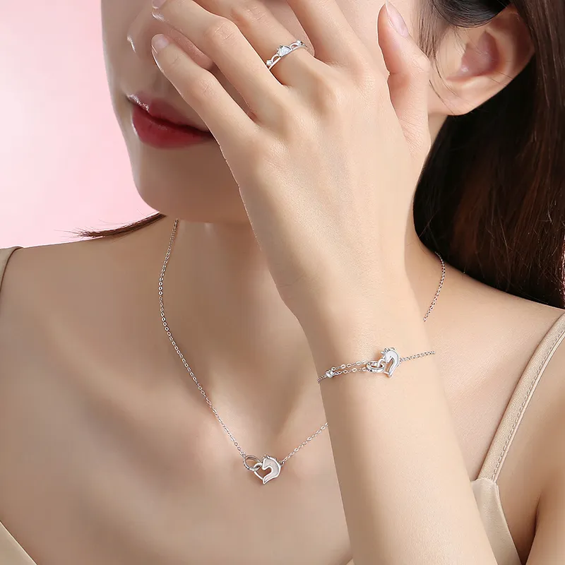 KADER 925 Sterling Silver Necklaces Women's-1