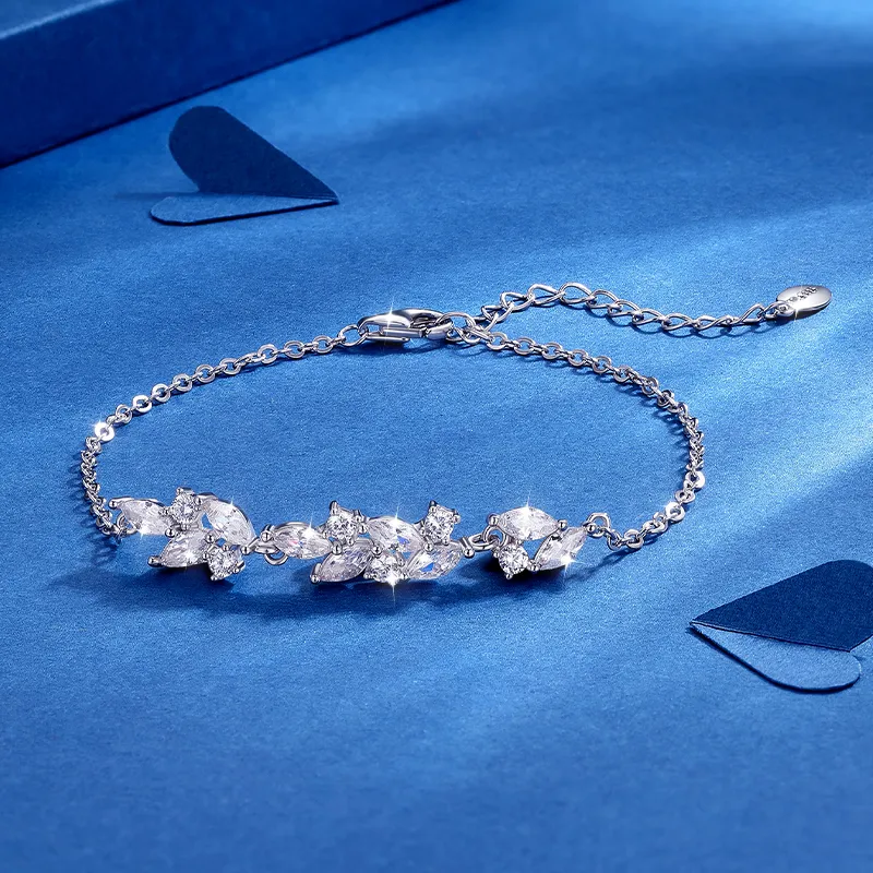 KADER 925 Sterling Silver Bracelets Women's Silver Box-3